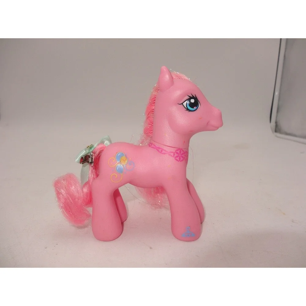 My Little Pony Pinkie Pie 2007 Dress Up‎ Brushable Sparkle Hair Necklace G3
